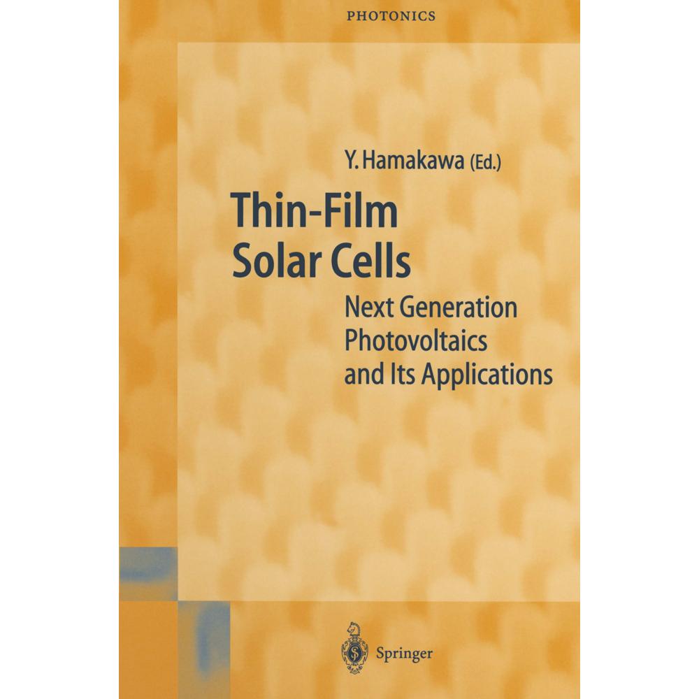 Thin-Film Solar Cells, Fachbücher von Yoshihiro Hamakawa