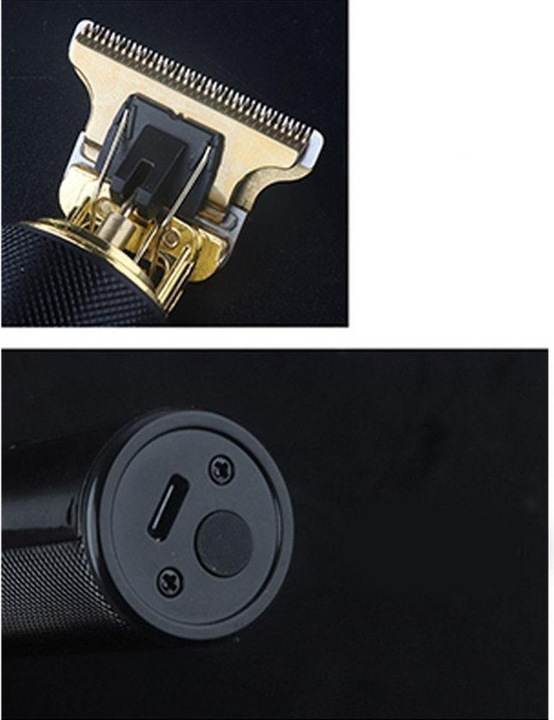 Berdsen Consumer electronics OEM Hair clipper with display LED and replacable combs T9 (head motif) gold