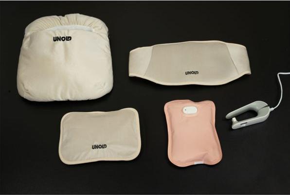 Image du produit Unold 86020 Wärmi Premium Set beige elektr. Heizkissen + Fusswärmekissen