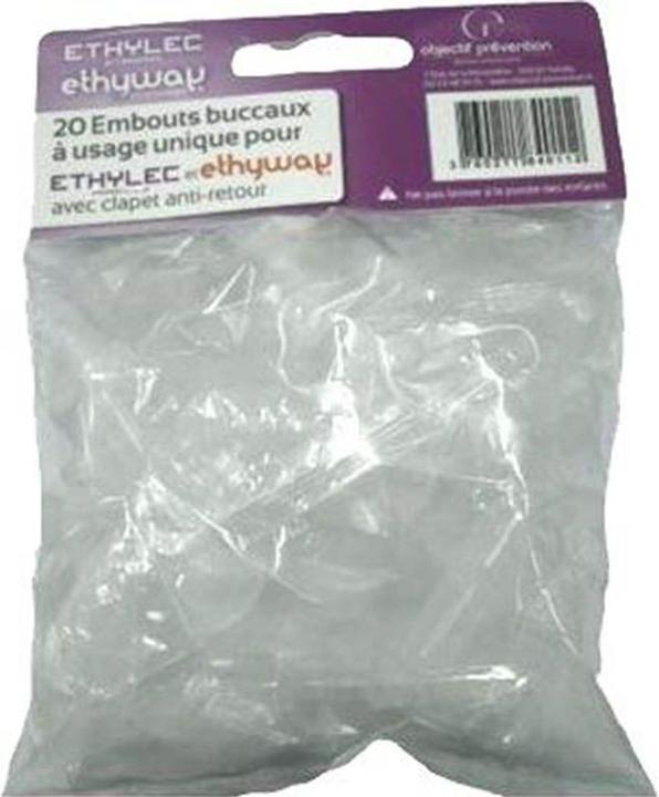 Ethylec Set De 20 Embouts Pour éthylotest