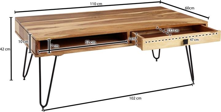 Produktbild Wohnling Bagli (120 x 60 x 40 cm)