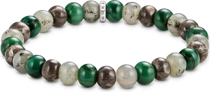 Produktbild Thomas Sabo Armband Jasper Jade und Labradorit (21 cm, Silber 925)