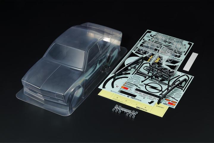 Actual product image Tamiya 1/10 R/C Opel Kadett GT/E Body Parts Set