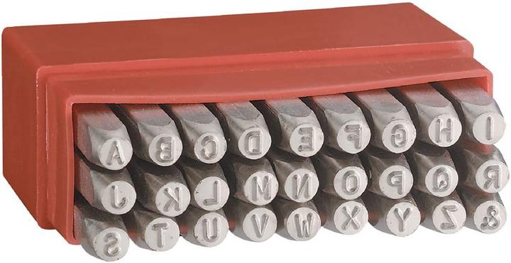 Image du produit Pryor Jeu de lettres à frapper de précision
