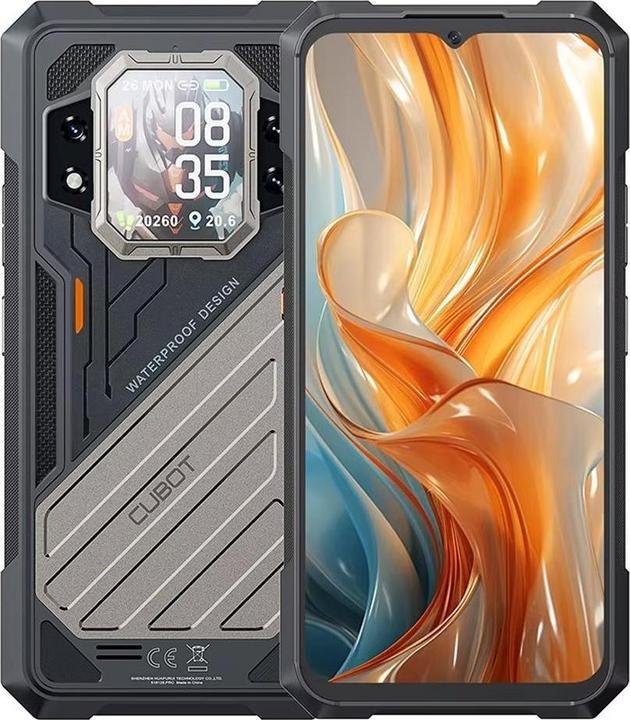 Actual product image Cubot 5G Smartphone with 144Hz FHD+ Display, 100MP Camera, 10200mAh Battery, Android 14 (256 GB, Black, 6.72")