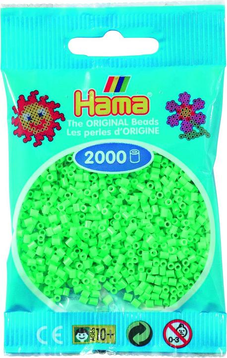 Produktbild Hama mini perler 2000stk lysgrøn