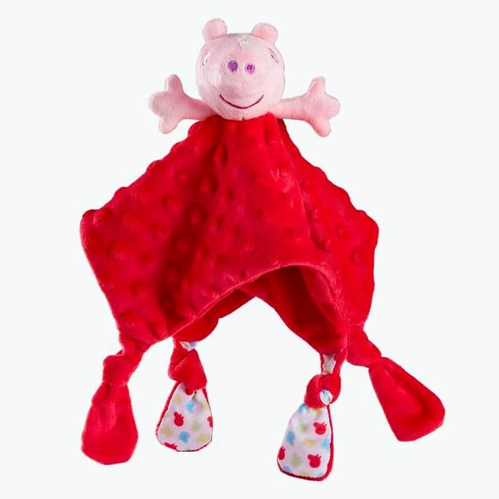 Magni My First Peppa Pig Figurine with Cuddly Blanket