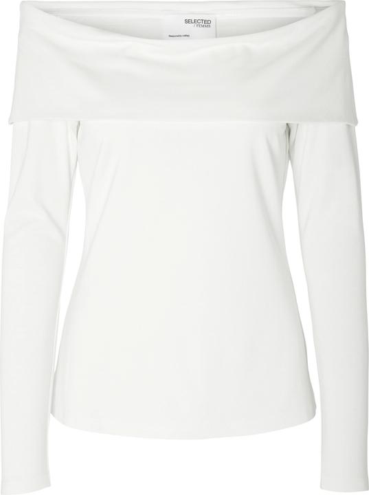 Actual product image Selected Femme Long Sleeve Off Shoulder Top (L)