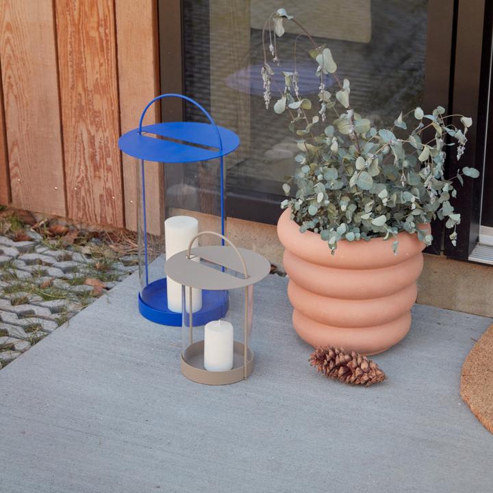 Immagine prodotto OYOY Living Soggiorno - Lanterna Maki L - Blu ottico (L300488)