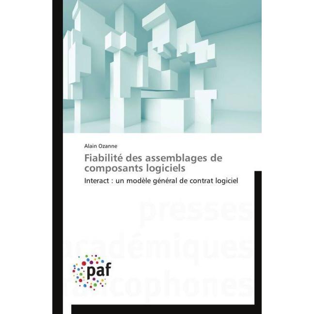 Fiabilité des assemblages de composants logiciels, Fachbücher