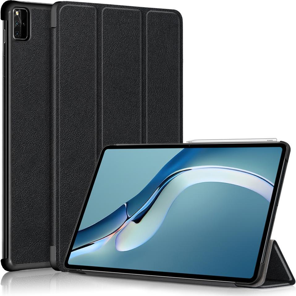 Techsuit - FoldPro - Huawei Matepad Pro 12.6 (2021) - Black (Huawei MatePad Pro 12.6 (2021)), Cover tablet, Nero