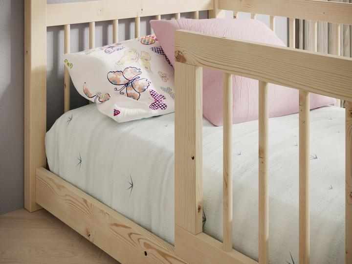 Produktbild ADRK Furniture Graja Hausbett mit Matratze (70 x 140 cm)