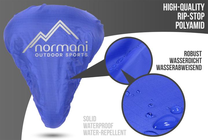 Actual product image Normani Regenüberzug für Fahrradsattel BiSaddle