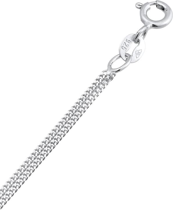 Immagine prodotto Elli Collana per bambini a strati Stella di cristallo Mezzaluna Argento 925 (Cristallo di vetro, Argento 925, 36 cm)