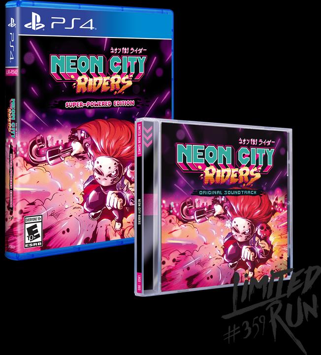 Image du produit Limited Run Neon City Riders - Super-Powered Edition ( #359) (Importation) (PS4, EN)