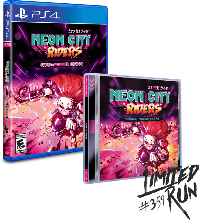Produktbild Limited Run Neon City Riders - Super-Powered Edition ( #359) (Import) (PS4, EN)