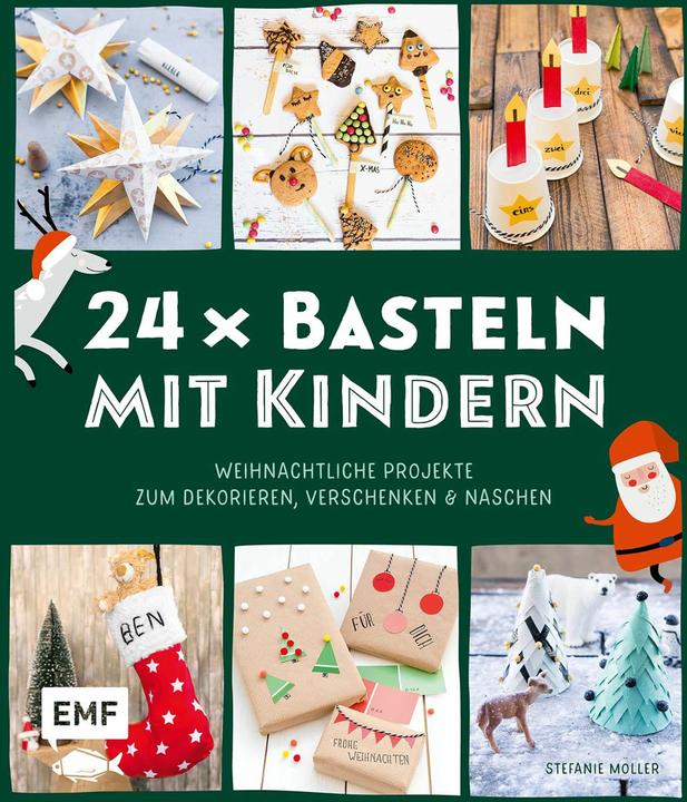 Möller:24 x Basteln mit Kindern - Weihn