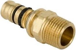 Produktbild Geberit Mepla Pressfitting bergangsstck Rotguss 40 mm x 1 1/4 " AG 605.538.00.5 (Pressverbindung)