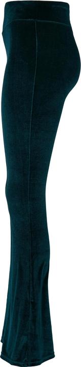 Actual product image Urban Classics Ladies High Waist Velvet Boot Cut Leggings (4XL)