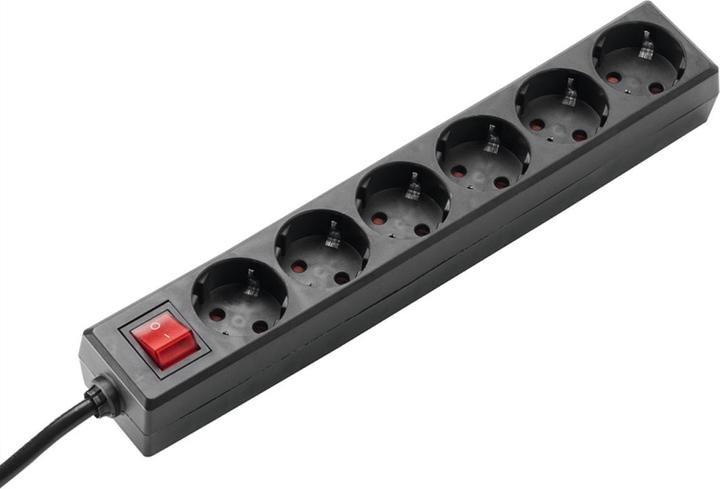 Produktbild Bachmann Verlängerungsschnur (6x, CEE 7/3, 1.50 m)