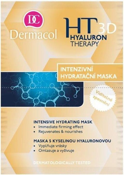 Actual product image Dermacol Ht 3D Intensive Hydrating Mask (2 Pieces) Intensive Moisturising Mask And Remodeling (16 ml)
