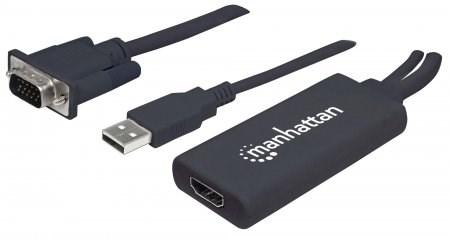 Produktbild Manhattan VGA zu (HDMI, 6.80 cm)