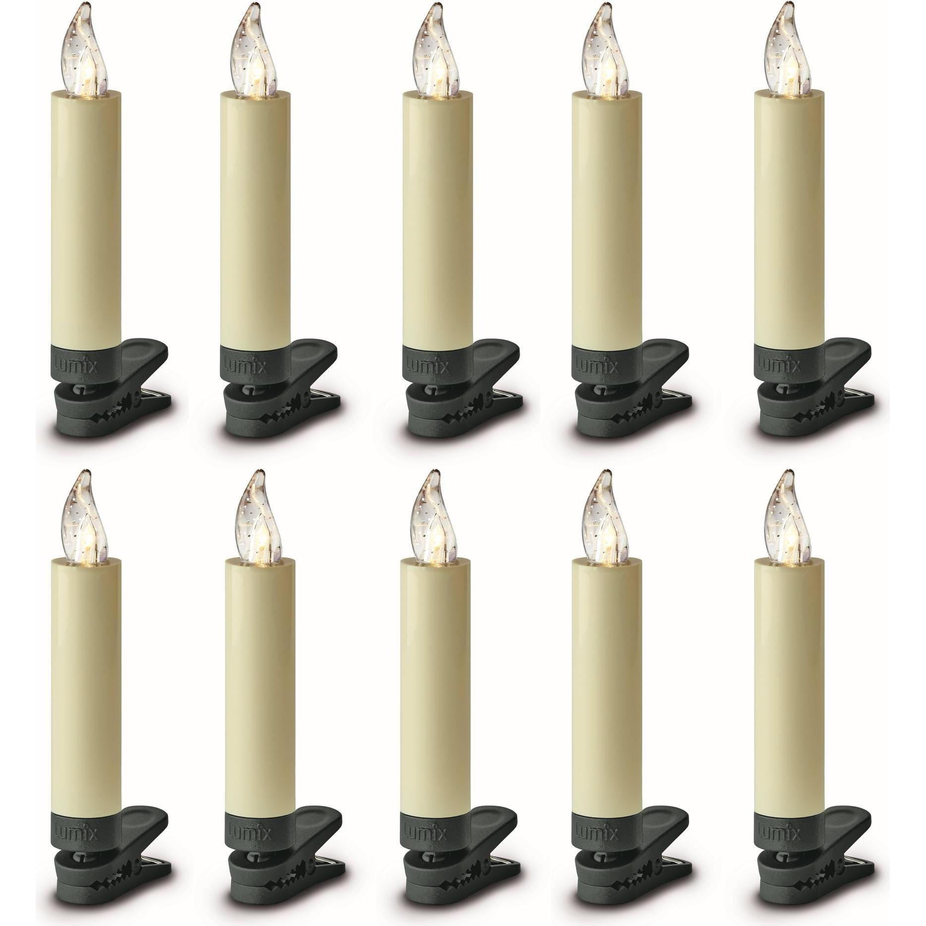Krinner, LED Kerzen, Basic Mini (10 x)