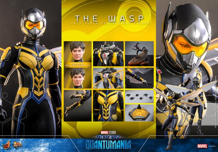 Actual product image Hot Toys Ant-Man & The Wasp: Quantumania figurine Movie Masterpiece 1/6 The Wasp 29 cm