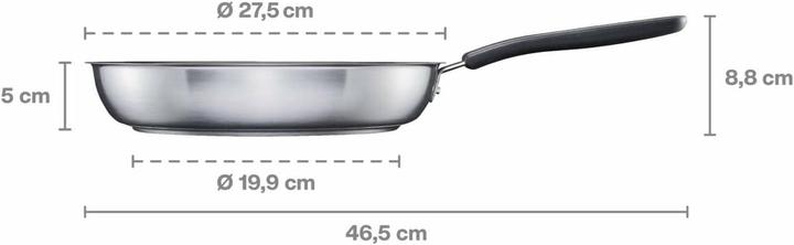 Actual product image Fiskars Pan frying (Frying pan, Stainless steel)