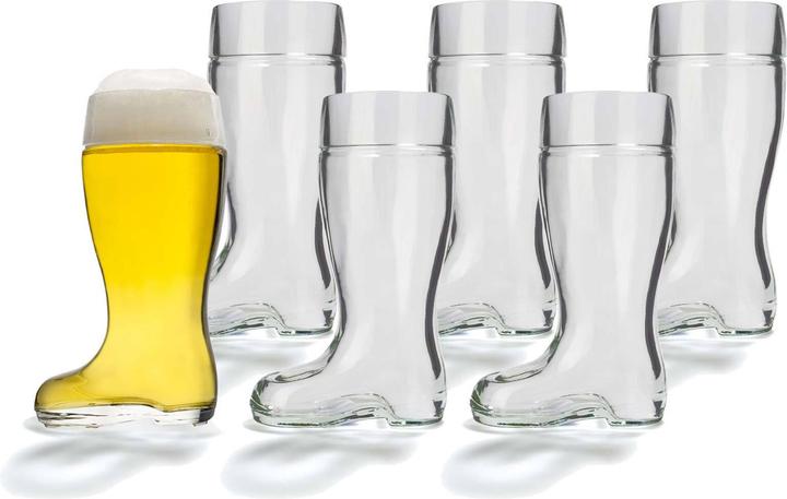 Stölzle Beer glasses boots (0.50 l, 6 x)
