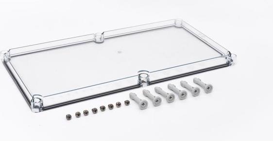 Immagine prodotto Fibox Coperchio, PC Trasparente 3720144 Armadio universale 560 x 280 x 30 Policarbonato Gråhvid (RAL 70 (Case)