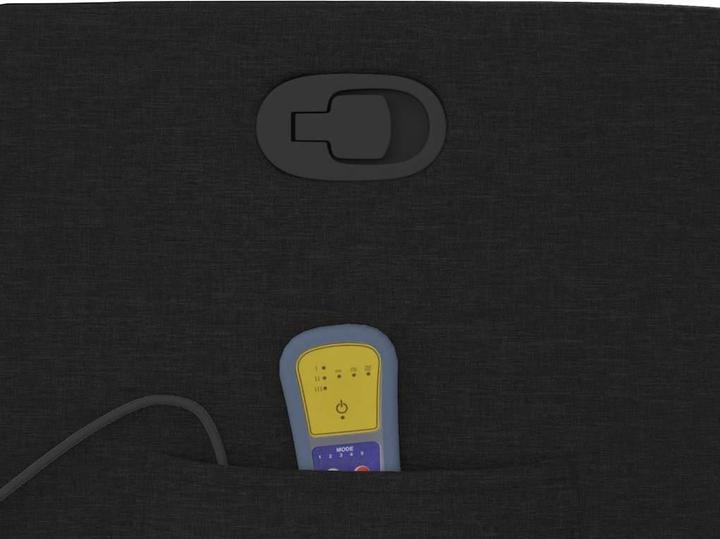 Immagine prodotto vidaXL Sedia da massaggio in tessuto nero