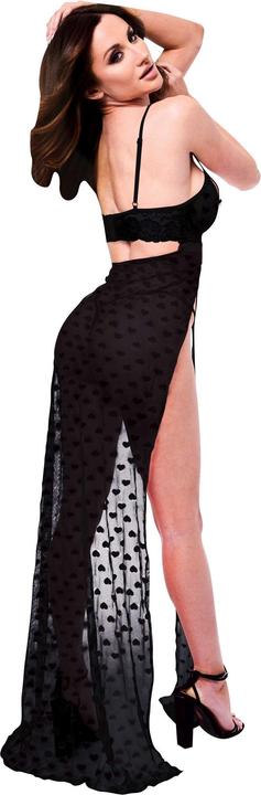 Image du produit Baci 2pc Gown En Maille & Ensemble G-String (S, M)