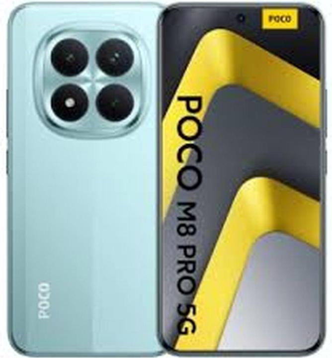 Actual product image Xiaomi POCO M8 Pro 5G/8GB/256GB/Grün (256 GB, Green, Green, 6.83", Dual SIM, 5G)