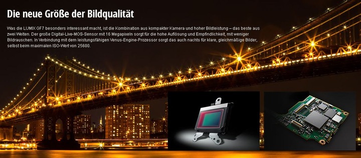 Produktbild Panasonic Dmc Gf7 (16 Mpx, Micro Four Thirds)