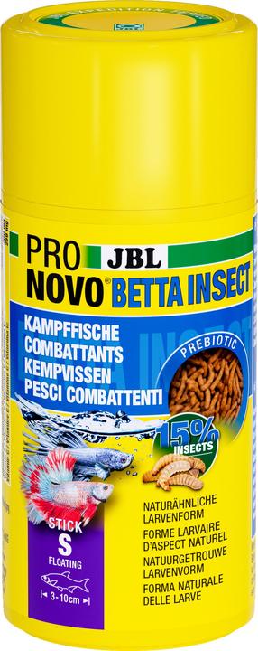 JBL Aquaristik und Terraristik ProNovo BETTA INSECT STICK S 100ml