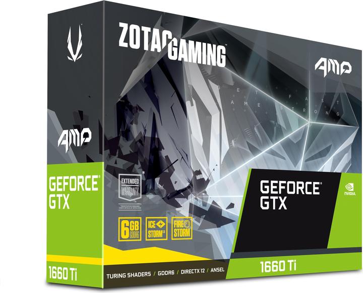 Immagine prodotto Zotac Gioco Geforce GTX 1660Ti AMP Edition (6 GB)
