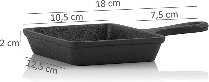 Image du produit BBQ-Toro Eingebrannte Raclette Pfännchen-Set (6 Stück)