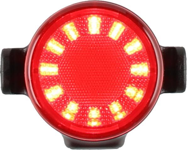 Image du produit Atom Front and rear rechargeable bicycle light (50 lm)