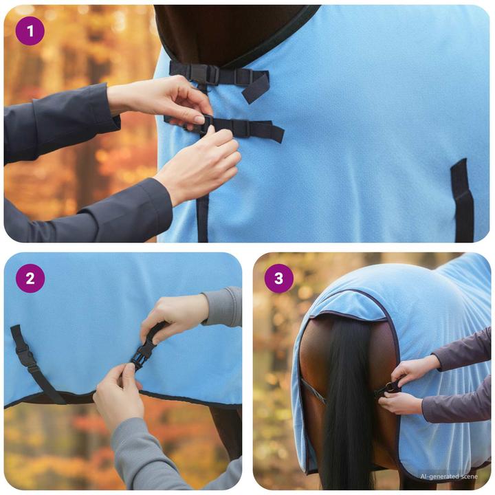 Produktbild vidaXL Polyester-Decke (115 cm)