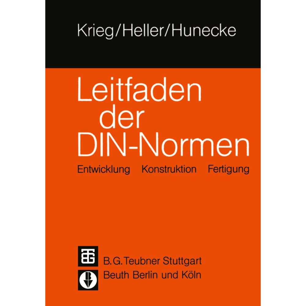 Leitfaden der DIN - Normen, Fachbücher