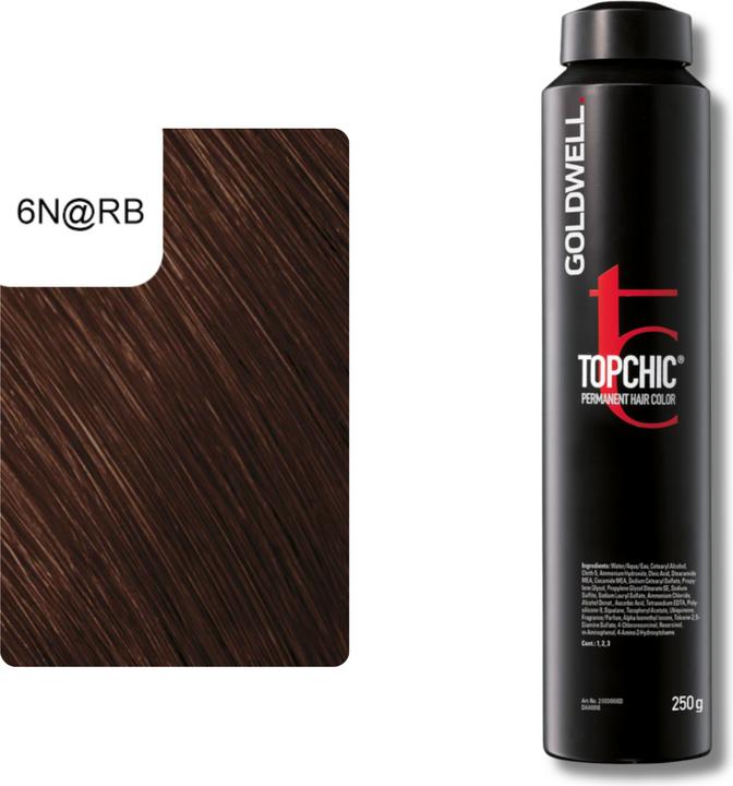 Image du produit Goldwell Topchic Elumenated (6N@RB - blond foncé élumé rouge brun foncé)