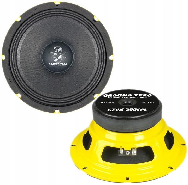 Actual product image Ground Zero GZCK 200XSPL 20cm bass/midrange driver (300 W, 20 cm)