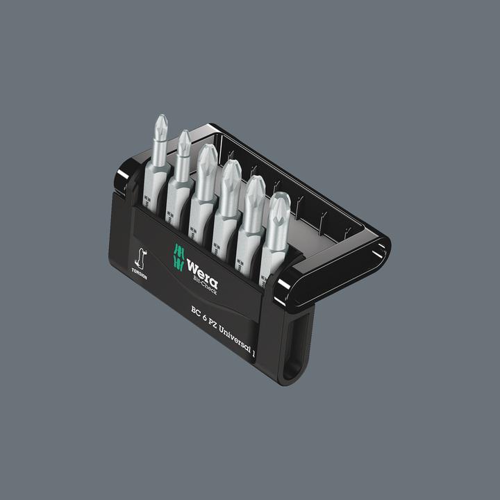 Produktbild Wera Bit-Check 6 PZ Universal 1 (Kreuz Pozidriv PZ)