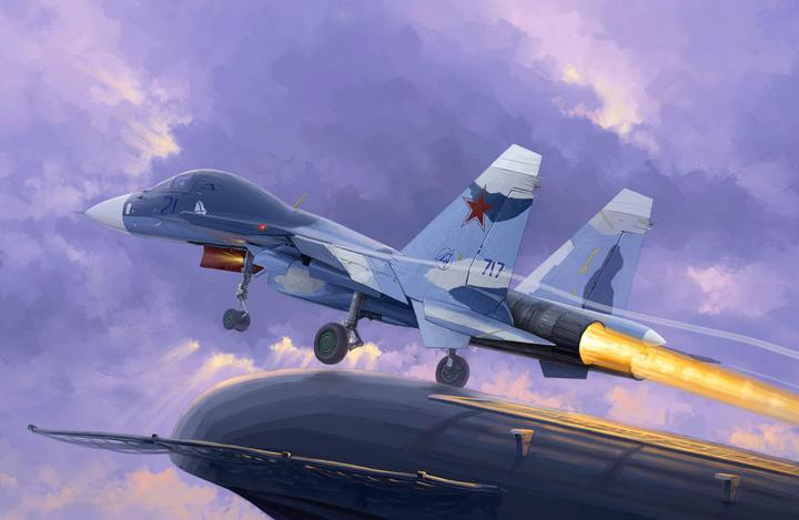 Immagine prodotto Trumpeter Su-33UB russo Flanker D