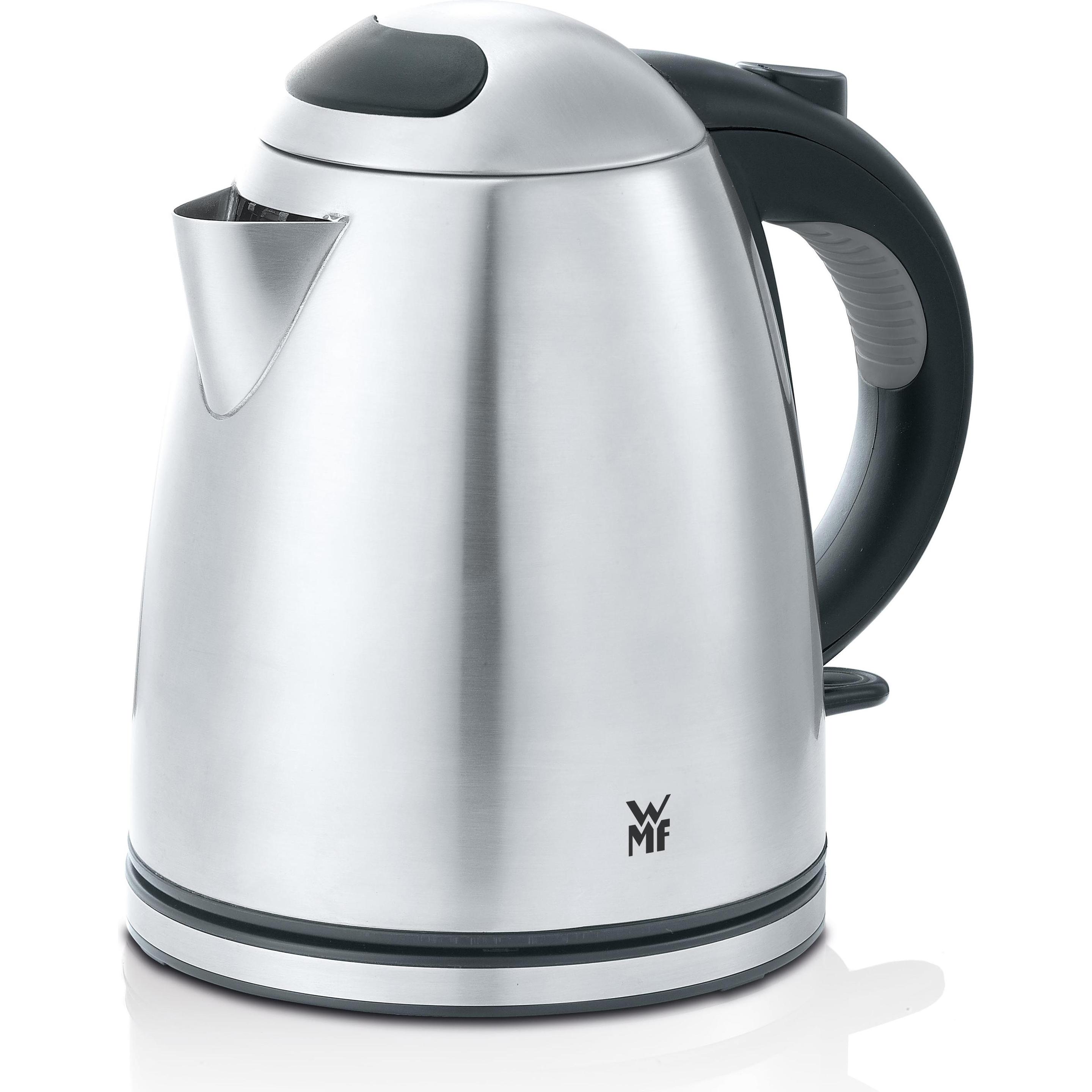 Wmf Nero/Argento Bollitore Stelio Da 1,2 L In Acciaio Inox (413010012), Bollitore,