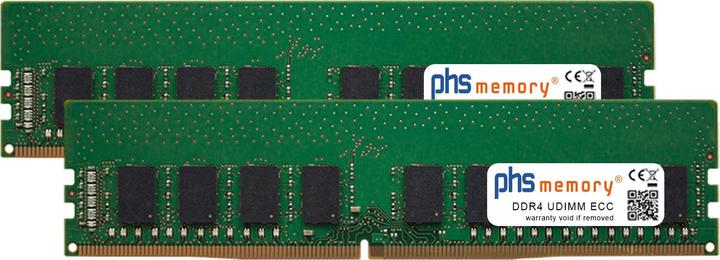 Produktbild PHS-memory 32GB (2x16GB) Kit RAM Speicher für QNAP TS-883XU-RP DDR4 UDIMM ECC 2400MHz (2 x 16GB)