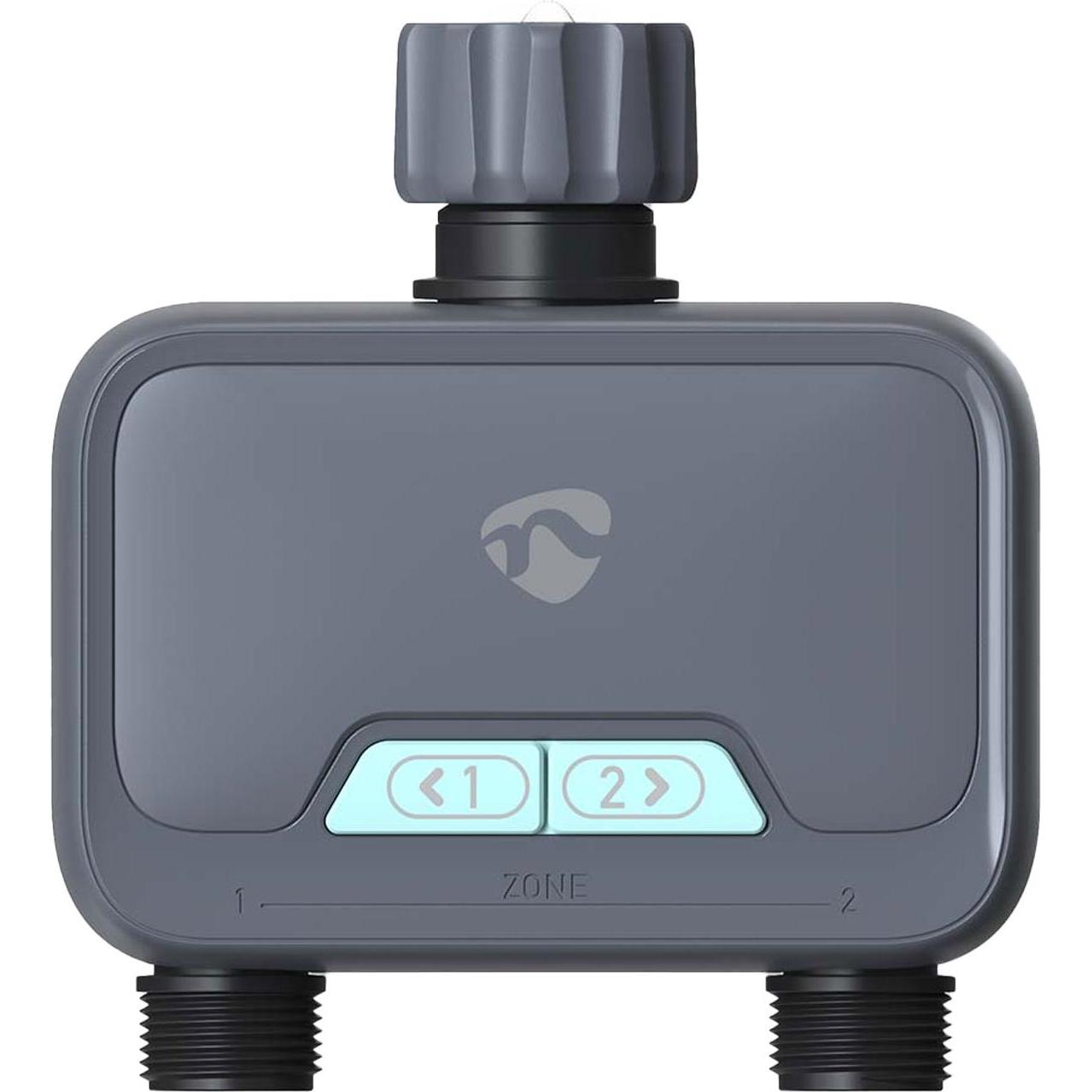 Nedis, Bewässerungssystem, SmartLife Intelligente Wassersteuerung Bluetooth Batteriebetrieben IP54 Max. Wasserdruc (Bewä...