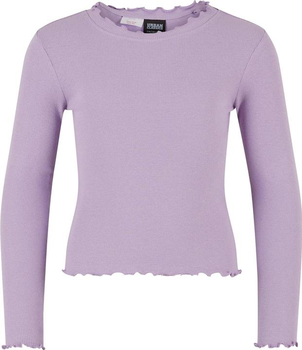 Produktbild Urban Classics Girls Short Rib Longsleeve - 17204 (110, 116)