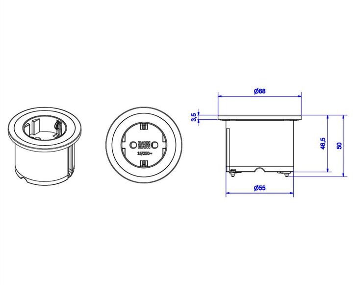 Actual product image Bachmann Socket